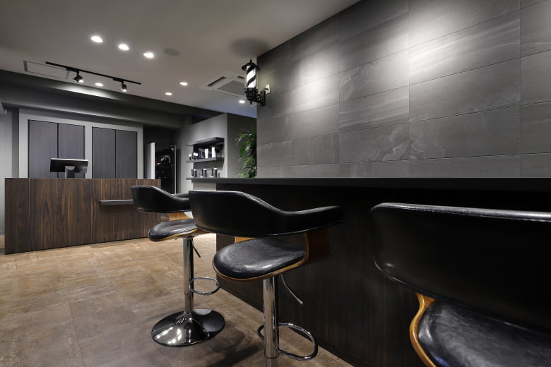 メンズヘアサロンSiGNannex（サインアネックス）受付・カウンセリングカウンター